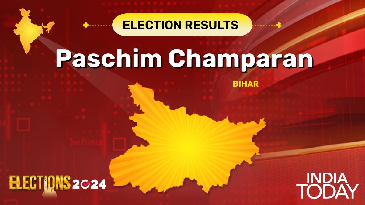 Paschim Champaran lok sabha election results 2024: Paschim Champaran ...