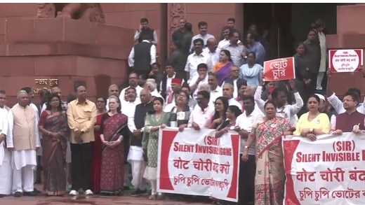 Parliament Monsoon Session 2025 Live: Opposition continues 'vote chori' protest on last day of session