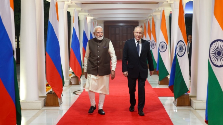 Putin Meets Modi in Delhi to Boost India–Russia Strategic Ties