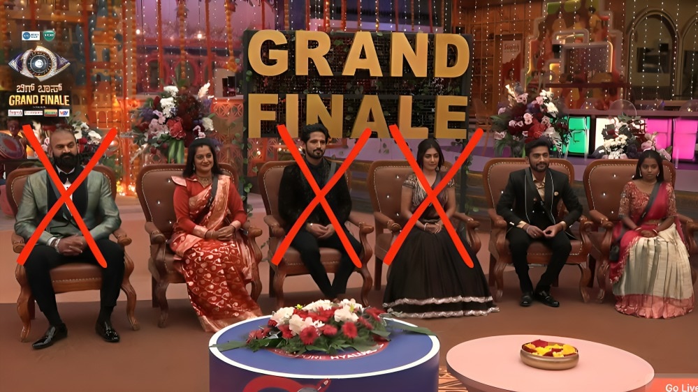 Bigg Boss Kannada 12 grand finale live: Kavya Shaiva eliminated