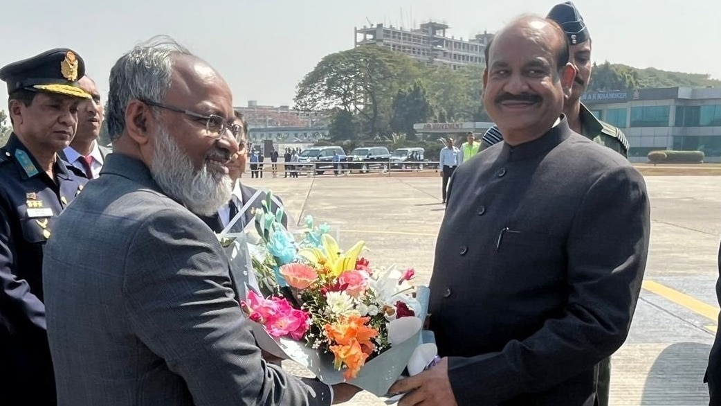 Live: Om Birla lands in Dhaka for BNP govt swearing-in