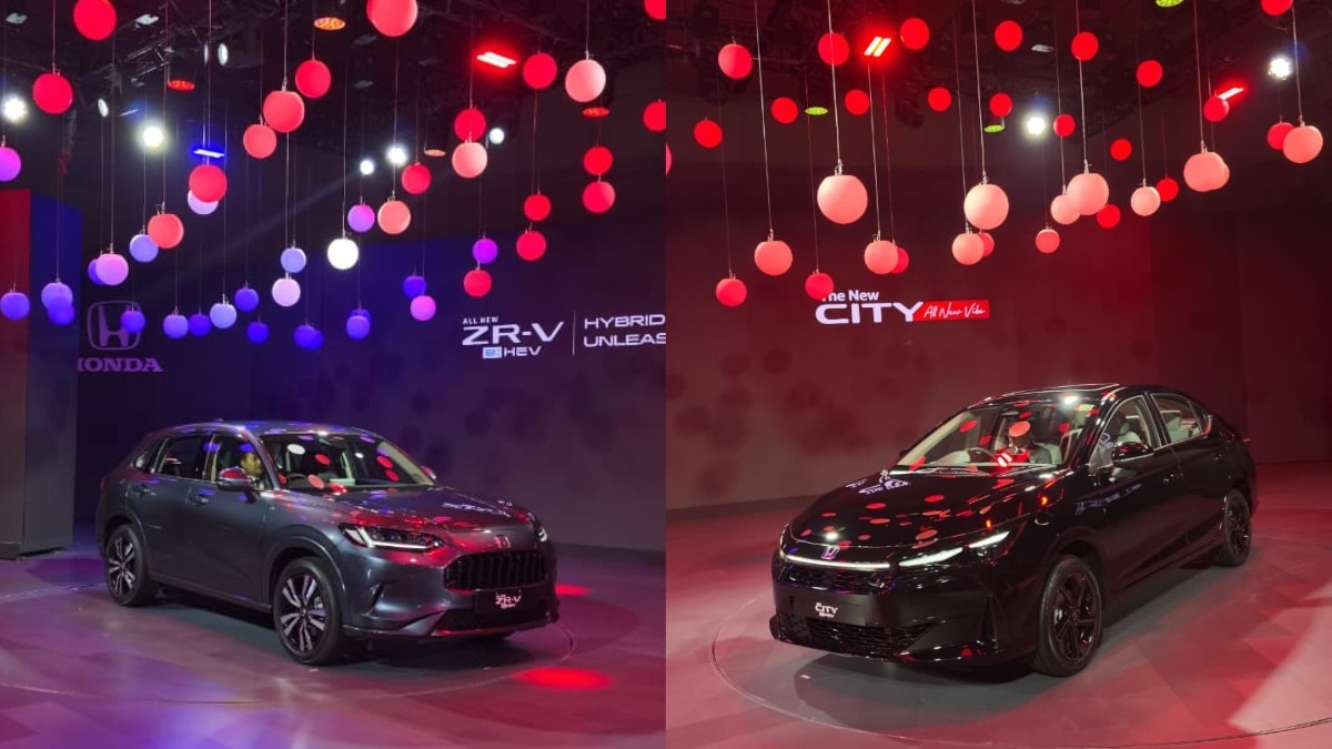 Honda Z-RV (L) and Honda City facelift (R)