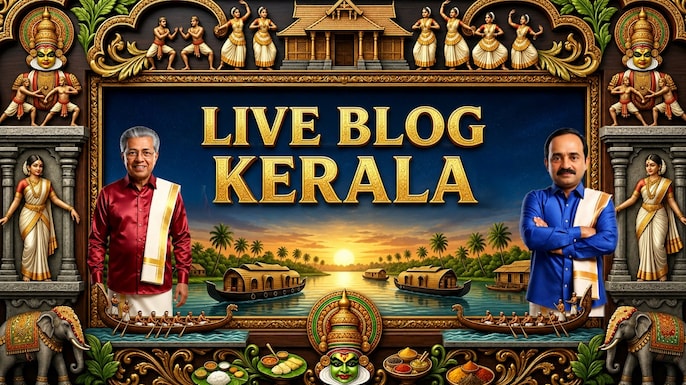 Kerala Election Result 2026: Pinarayi Vijayan eyes a third term for the Left, while VD Satheesan hopes to end Congress’s 10-year power drought.