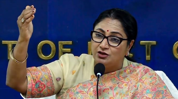 New Delhi Chief Minister Rekha Gupta.
