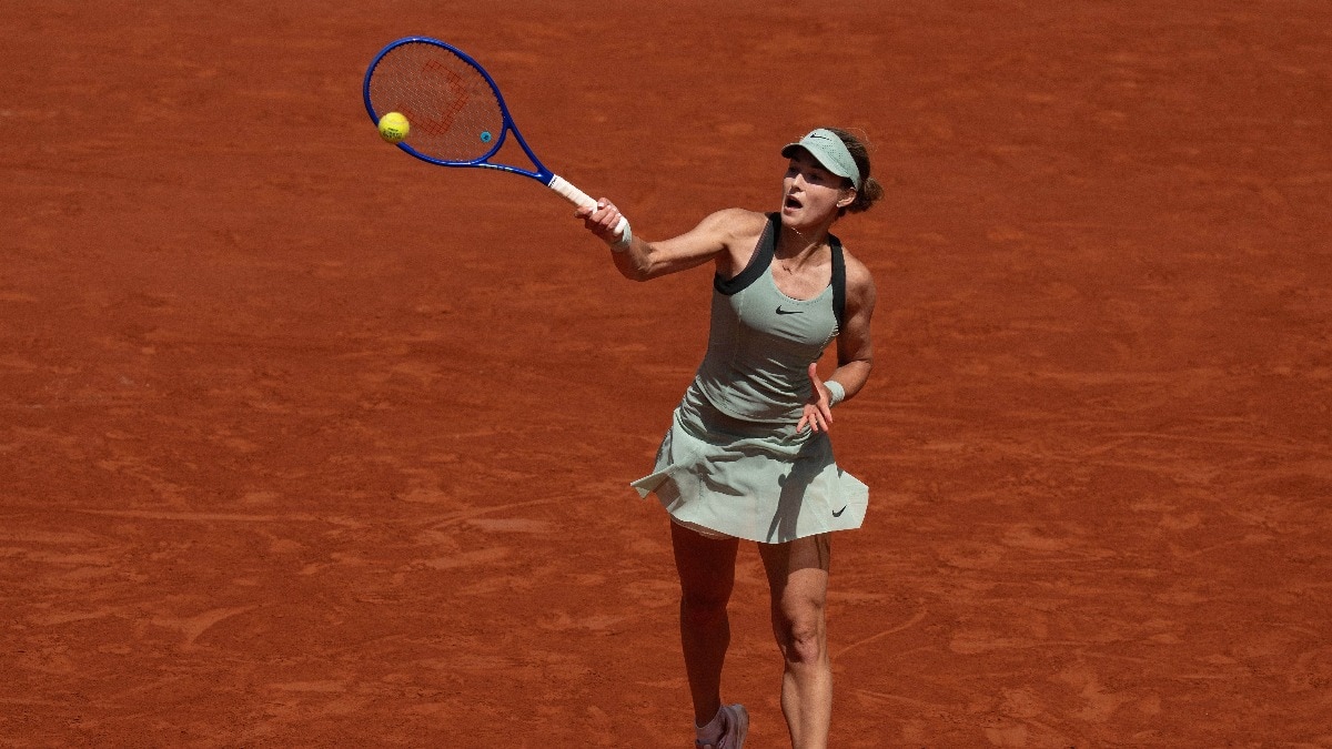 French Open Live Updates: Kalinskaya eyes semis berth, Sabalenka in action later