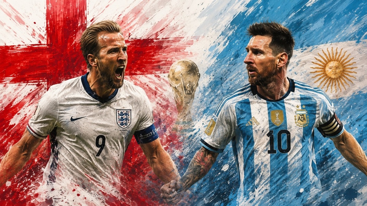 England vs Argentina: Can Kane and Bellingham Counter Messi's Magic?
