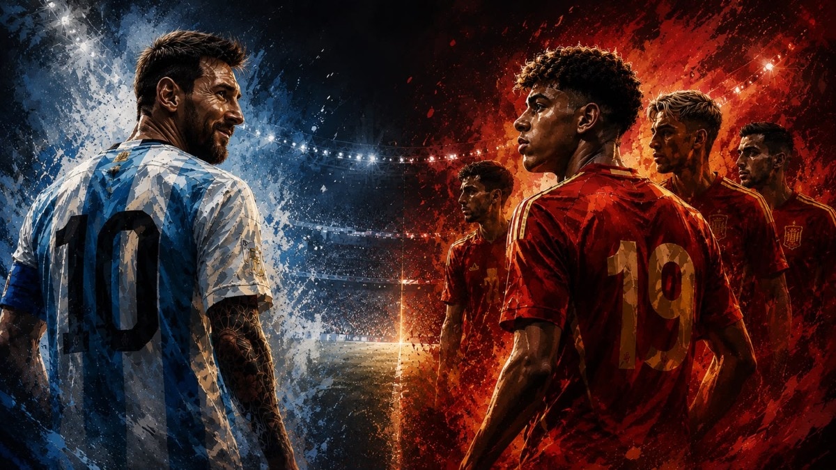 Spain v Argentina: Will Lamine Yamal spoil Messi's perfect farewell?