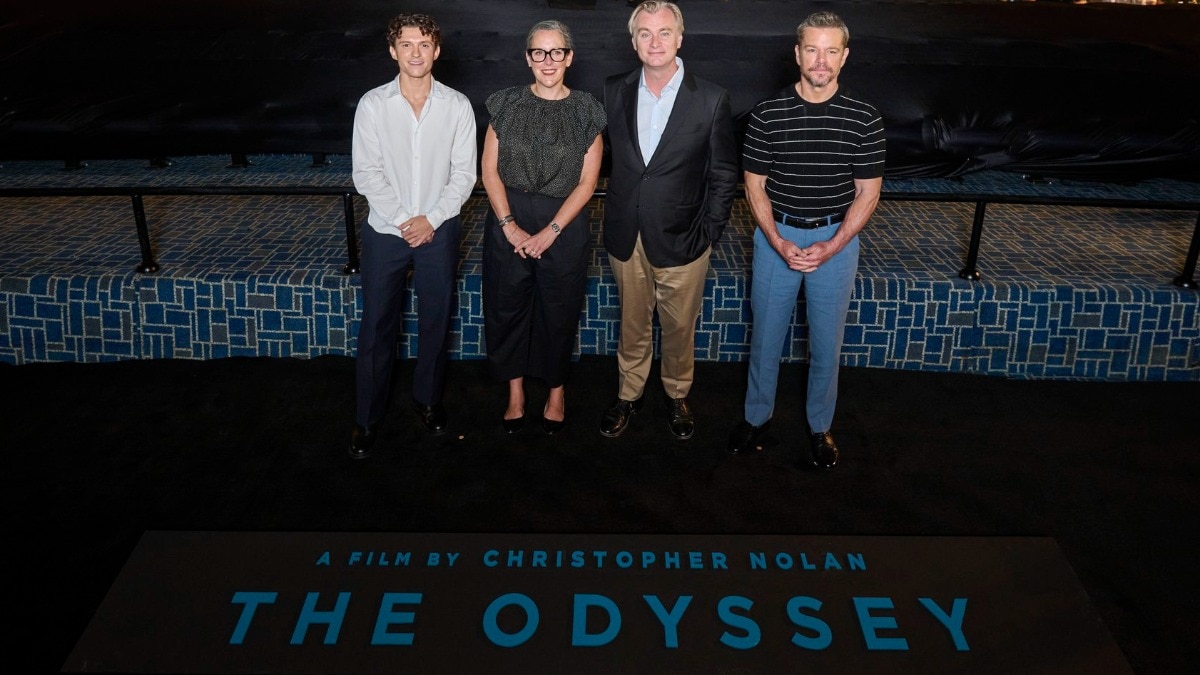 Team Odyssey in Mumbai for film's launch.