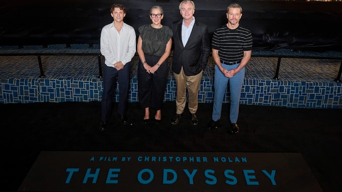 Team Odyssey in Mumbai for film's launch.