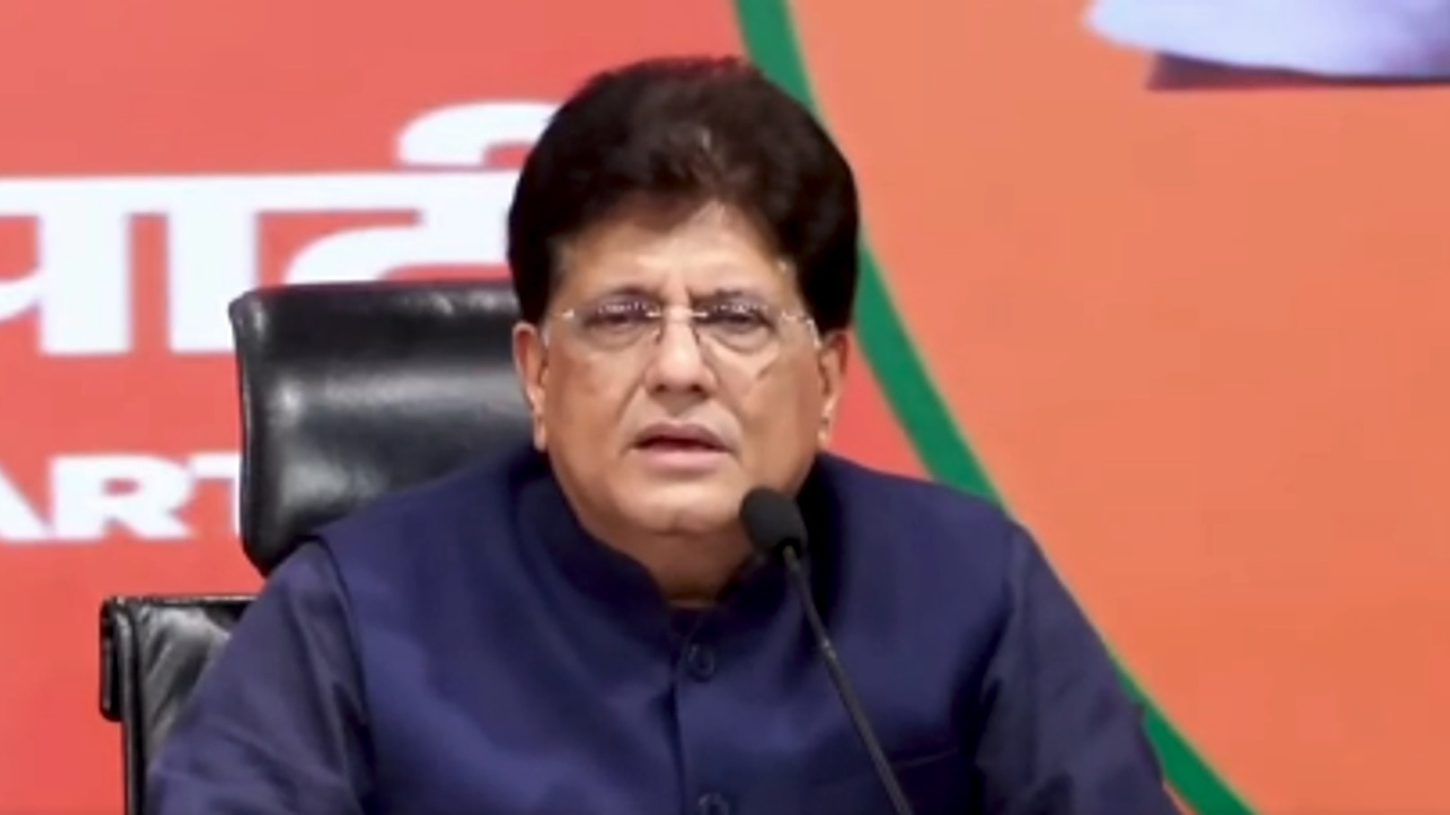 Live: Congress bribed CECs with Padma Awards, Piyush Goyal's big charge
