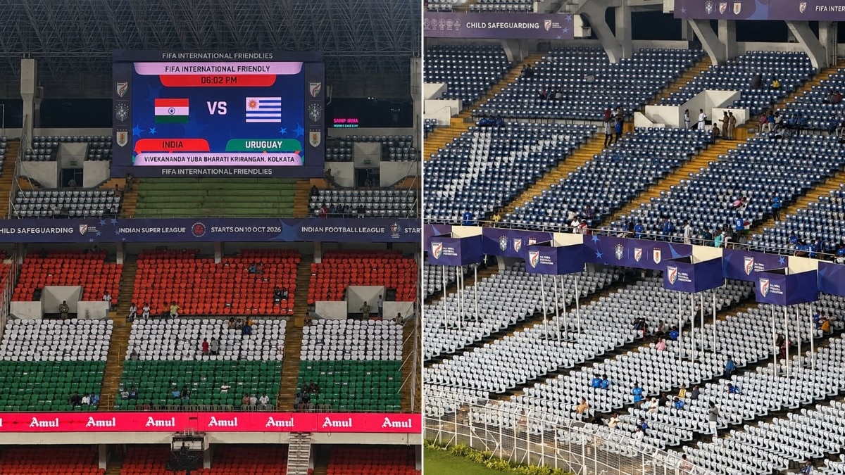 India vs Uruguay Live: Empty Salt Lake Stadium awaits final FIFA friendly