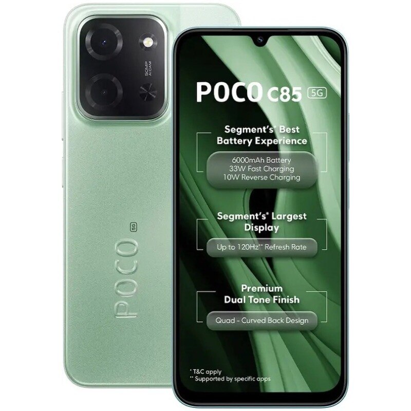 Poco C85 5G Price in India, Specifications, Features, Comparison
