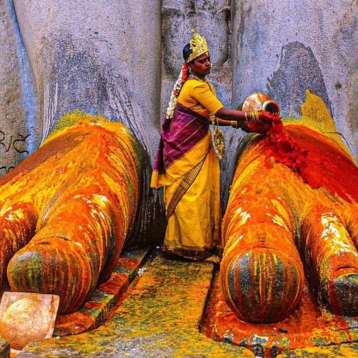 Shravanbelagola Temple Hassan, Karnataka