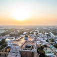 Aerial view of Arulmigu Uchi Pillaiyar Temple in Tiruchirapalli, Tamil Nadu. (getty) Aerial view of Arulmigu Uchi Pillaiyar Temple in Tiruchirapalli, Tamil Nadu. (getty)