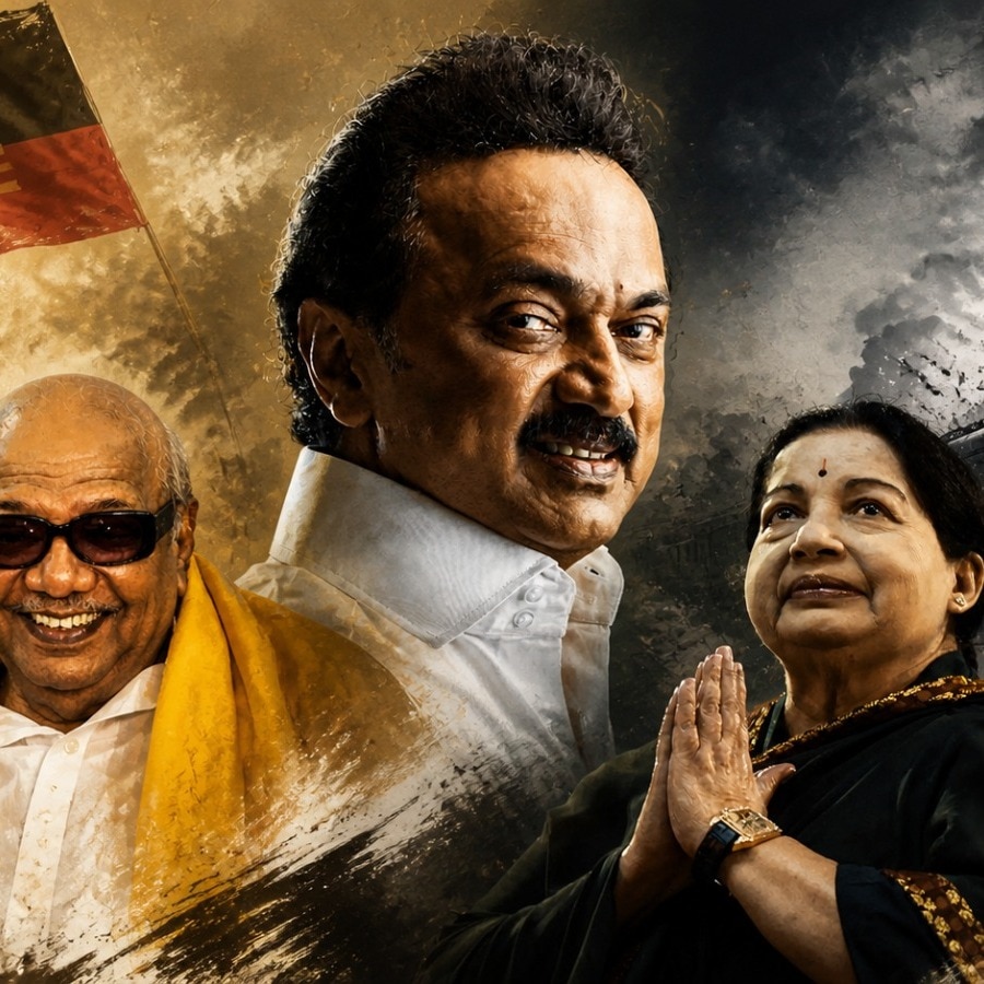 AI illustration of Stalin Jayalalithaa