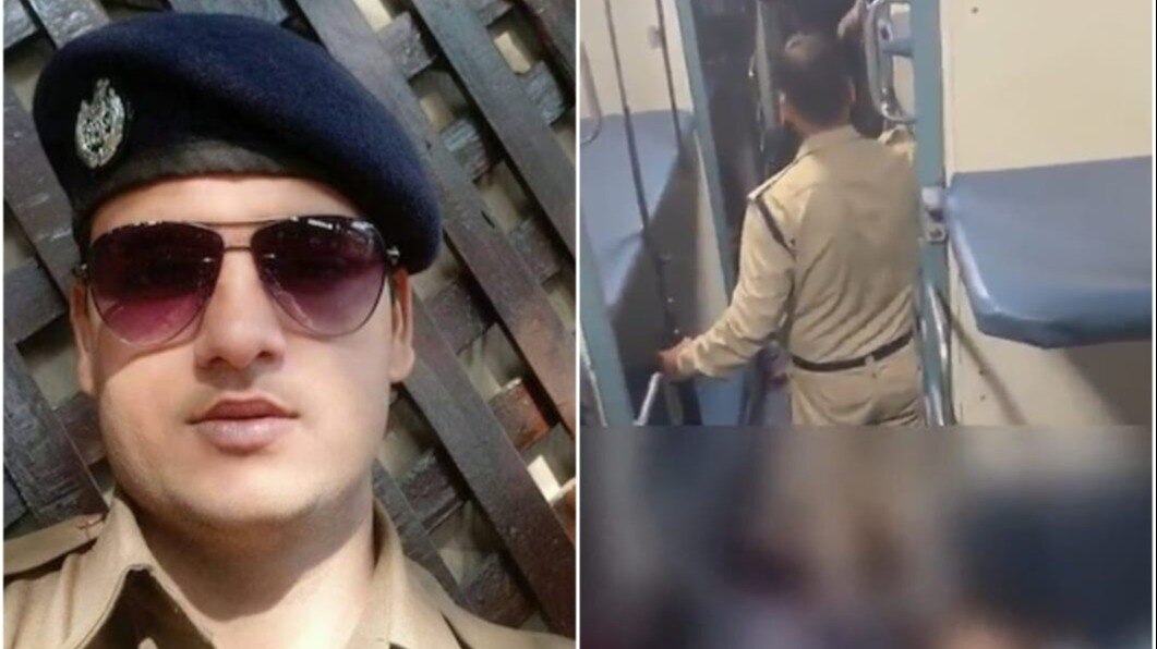 Hate crime, say Congress, AIMIM, share 'video' of railway cop after he killed 4