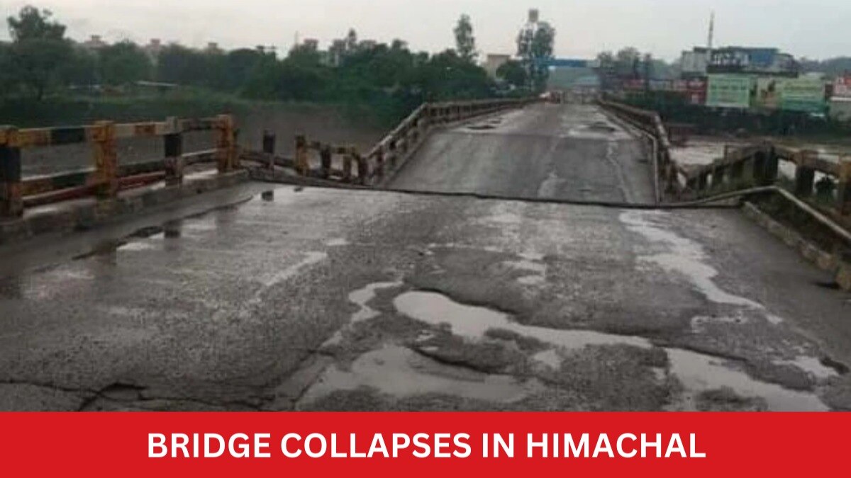 Bridge collapses in Himachal’s Baddi, traffic diverted India Today