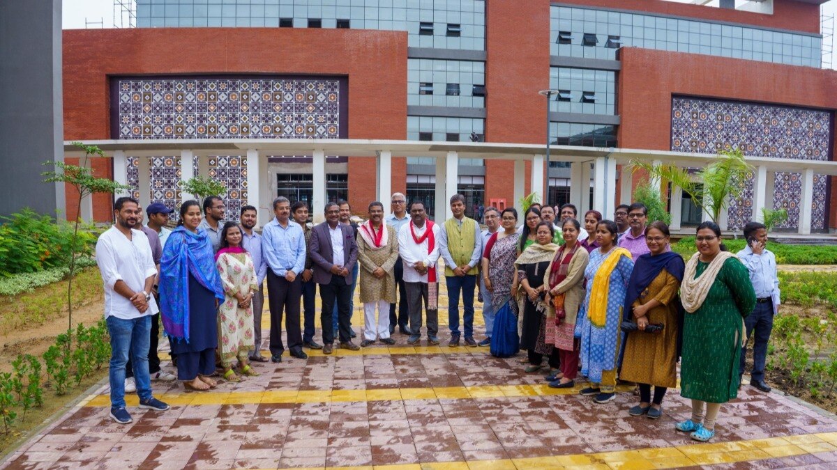 Dharmendra Pradhan, Union Education Minister, IIM Sambalpur, Incubation Centre, Plantation Drive, Campus Tour, Skill Development, Intellectual Hub, Sambalpur, Odisha, Educational Landscape, Modern Classrooms.