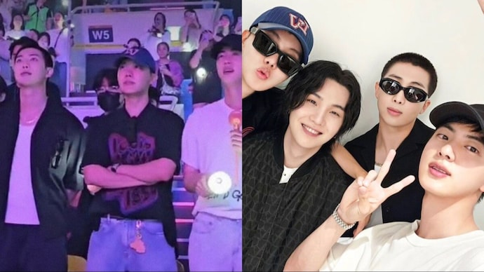Videos: BTS' Suga gets emotional on last day of tour. Jin and J