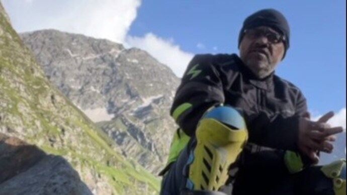 Pepperfry CEO Ambareesh Murty's last post on Instagram was from his Ladakh trip. (Image courtesy: Instagram)