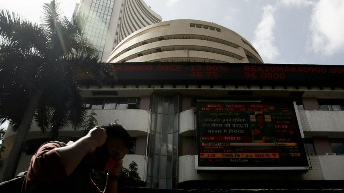 Sensex, Nifty slide over 1% in volatile trade; HDFC falls 4% - Vimarsana News