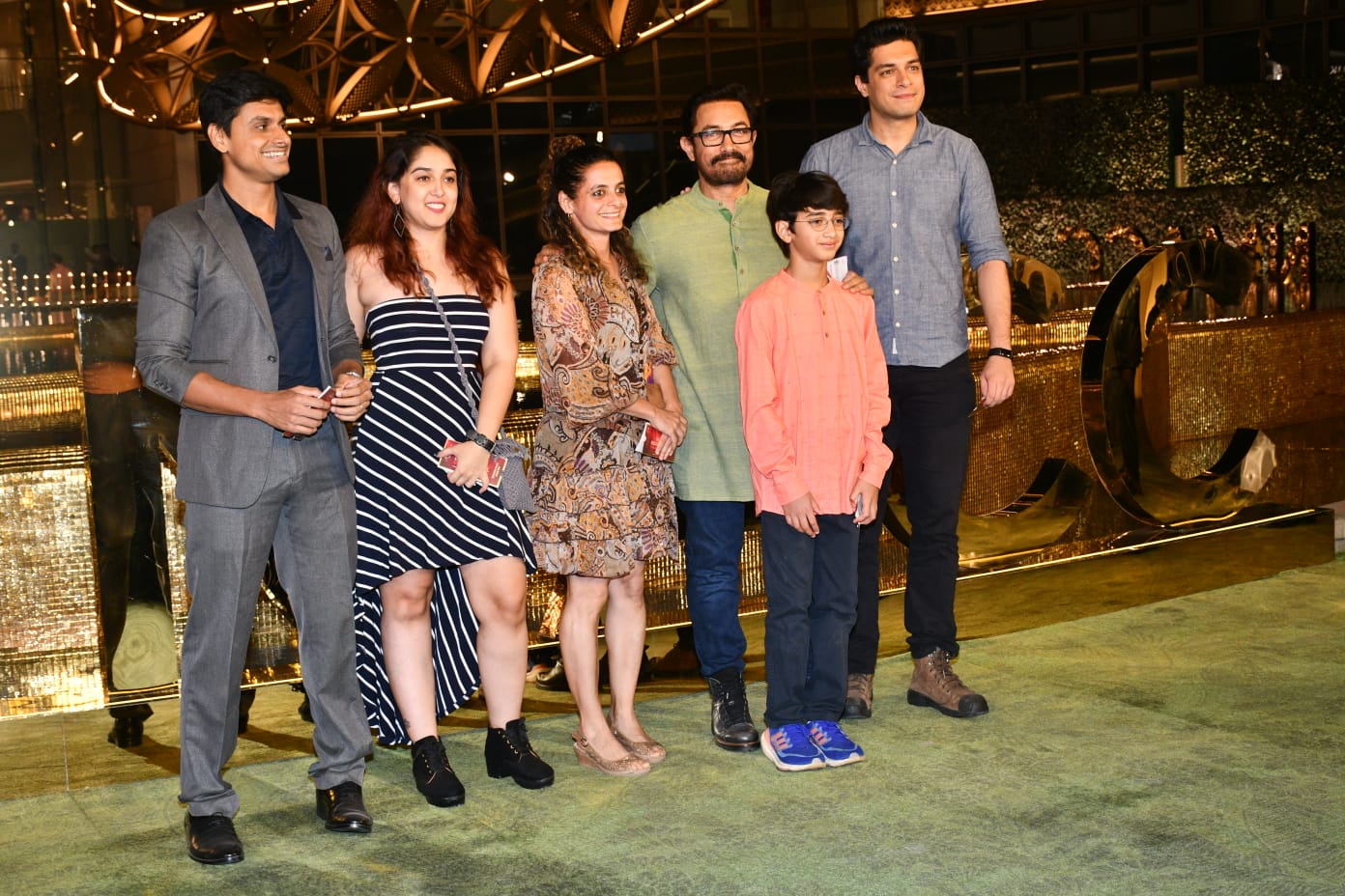 Aamir Khan with family