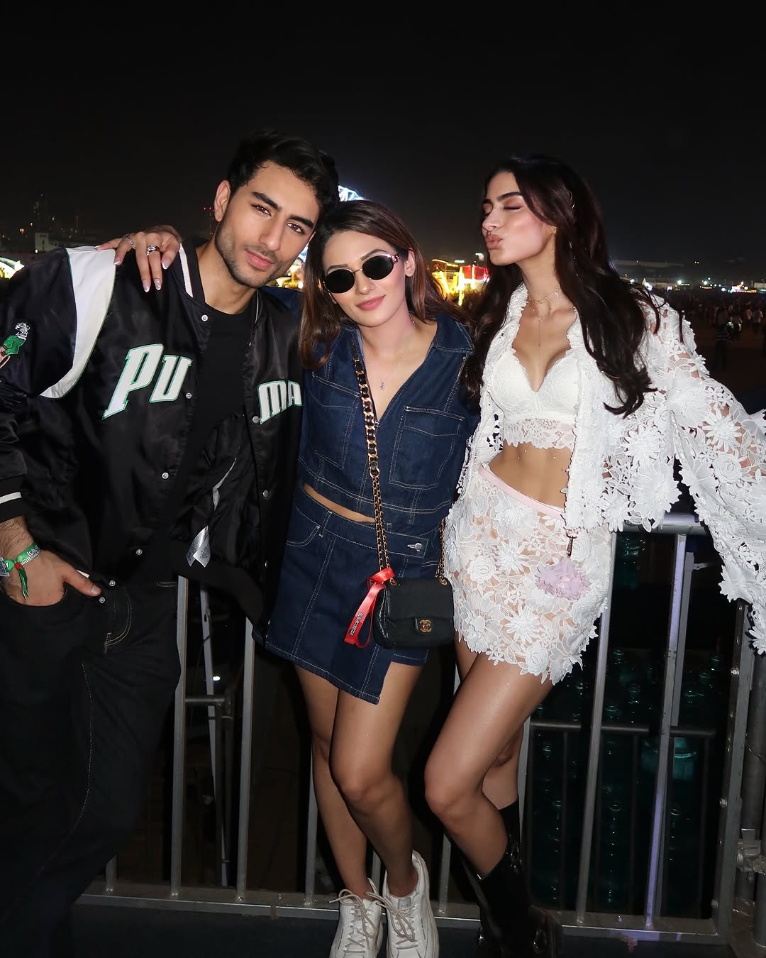 Ibrahim Ali Khan, Shauna Gautam and Khushi Kapoor