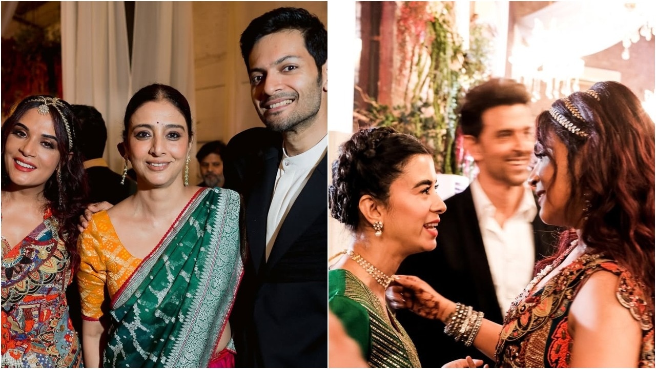 Richa Chadha-Ali Fazal's anniversary bash: Vicky, Tabu, Hrithik-Saba join celebs
