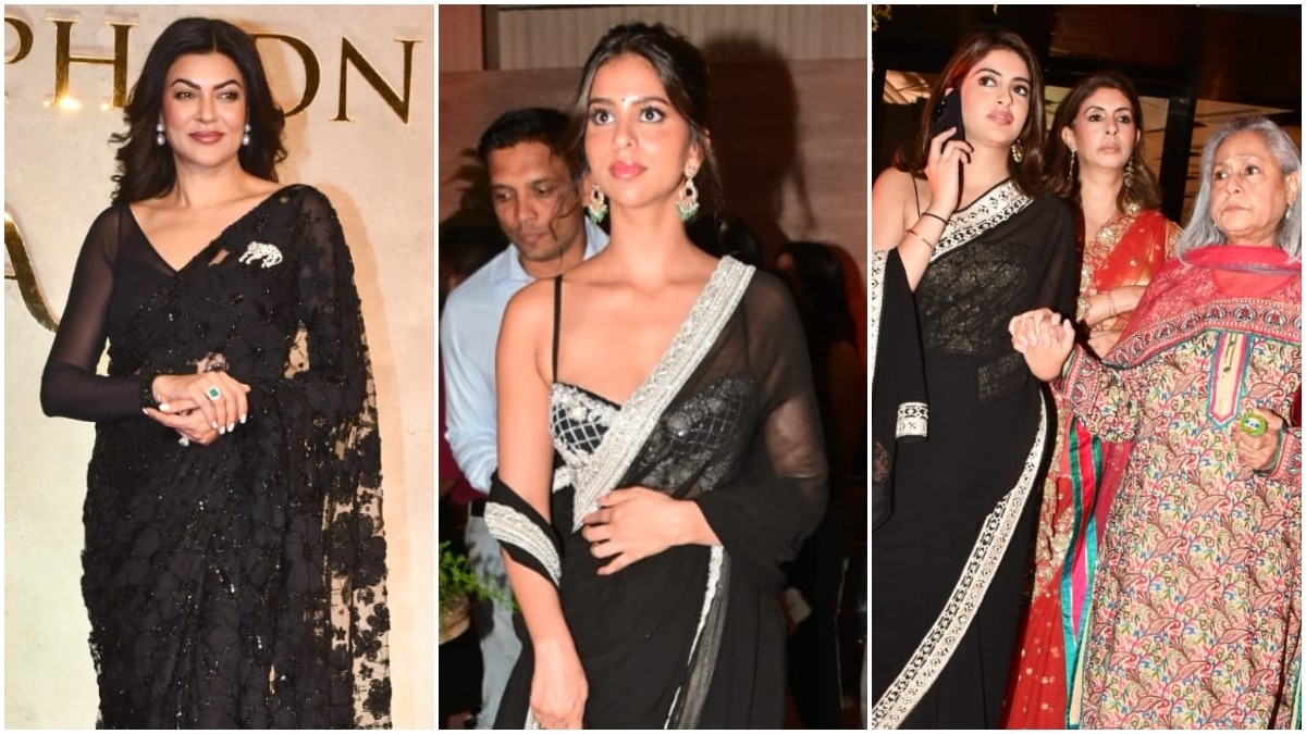 Sushmita Sen to Suhana Khan, Jaya Bachchan: Celeb roll call at Vikram Phadnis show