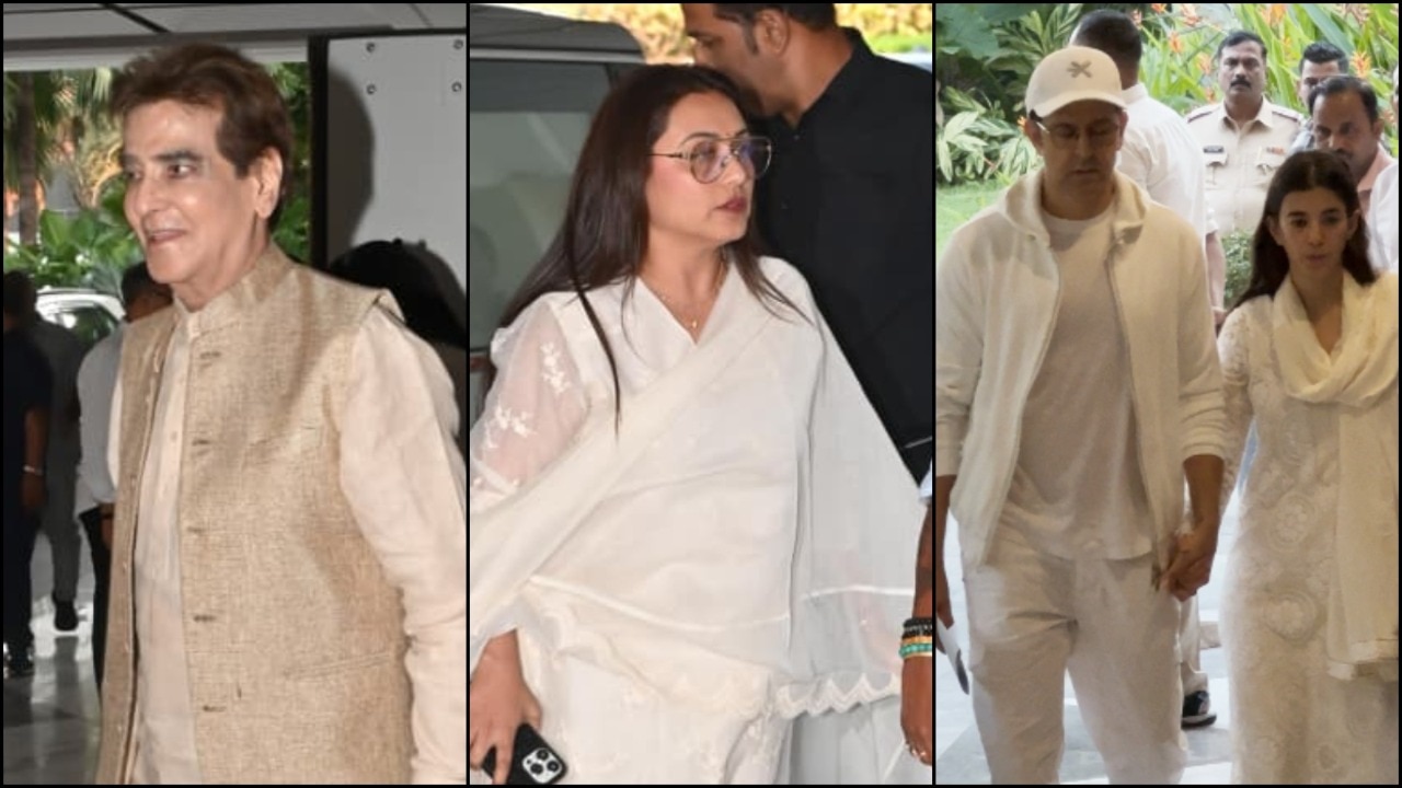 Jeetendra, Rani Mukerji, Hrithik Roshan, celebs attend Zarine Khan prayer meet
