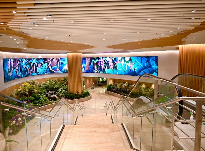 The newly-constructed new terminal building at the Gopinath Bordoloi International Airport The newly-constructed new terminal building at the Gopinath Bordoloi International Airport
