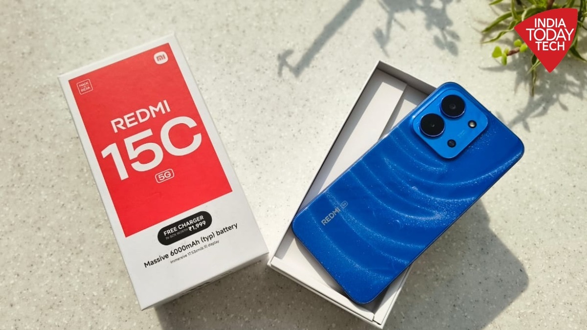 Redmi 15C 5G first look: MediaTek chip and 6,000mAh battery for Rs 12,499