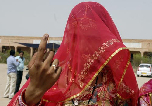 Rajasthan comes out to vote