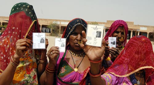 Rajasthan comes out to vote