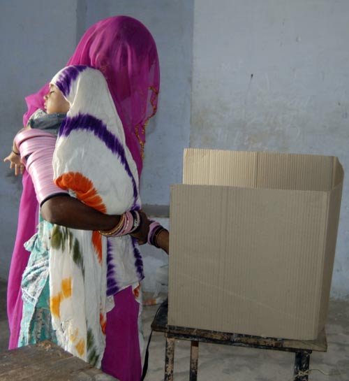 Rajasthan comes out to vote