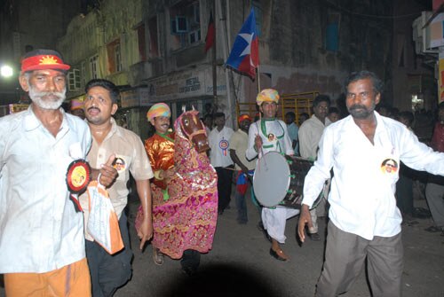 Dayanidhi Maran campaigns in Chennai