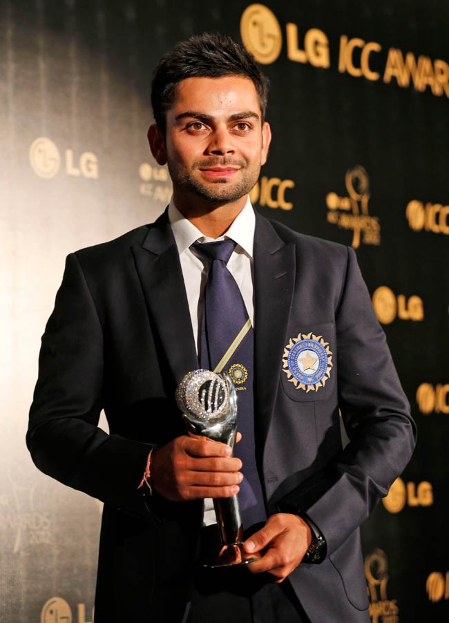 Virat Kohli Wins Odi Cricketer Of The Year Award India Today 6946