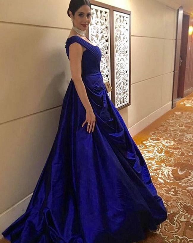 sridevi gown