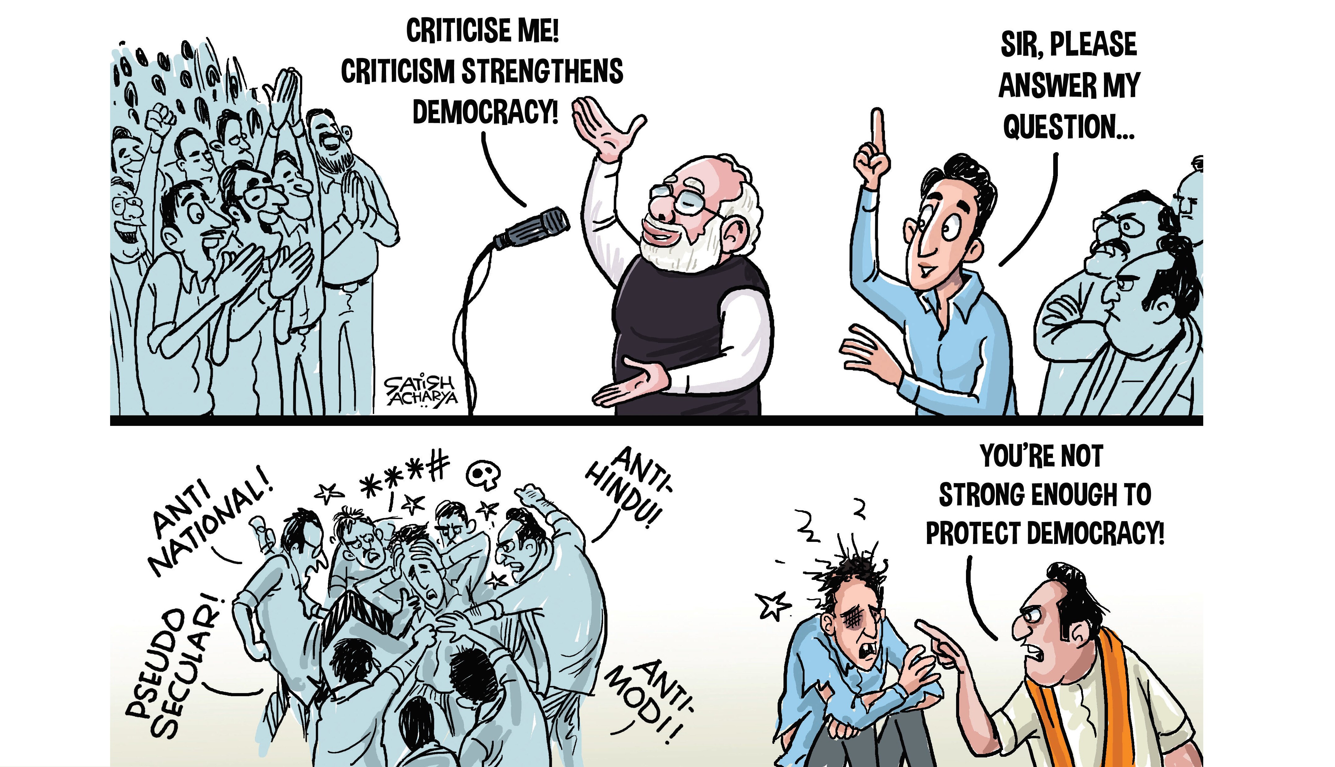 Mail Today Cartoons for April 2018 - India Today