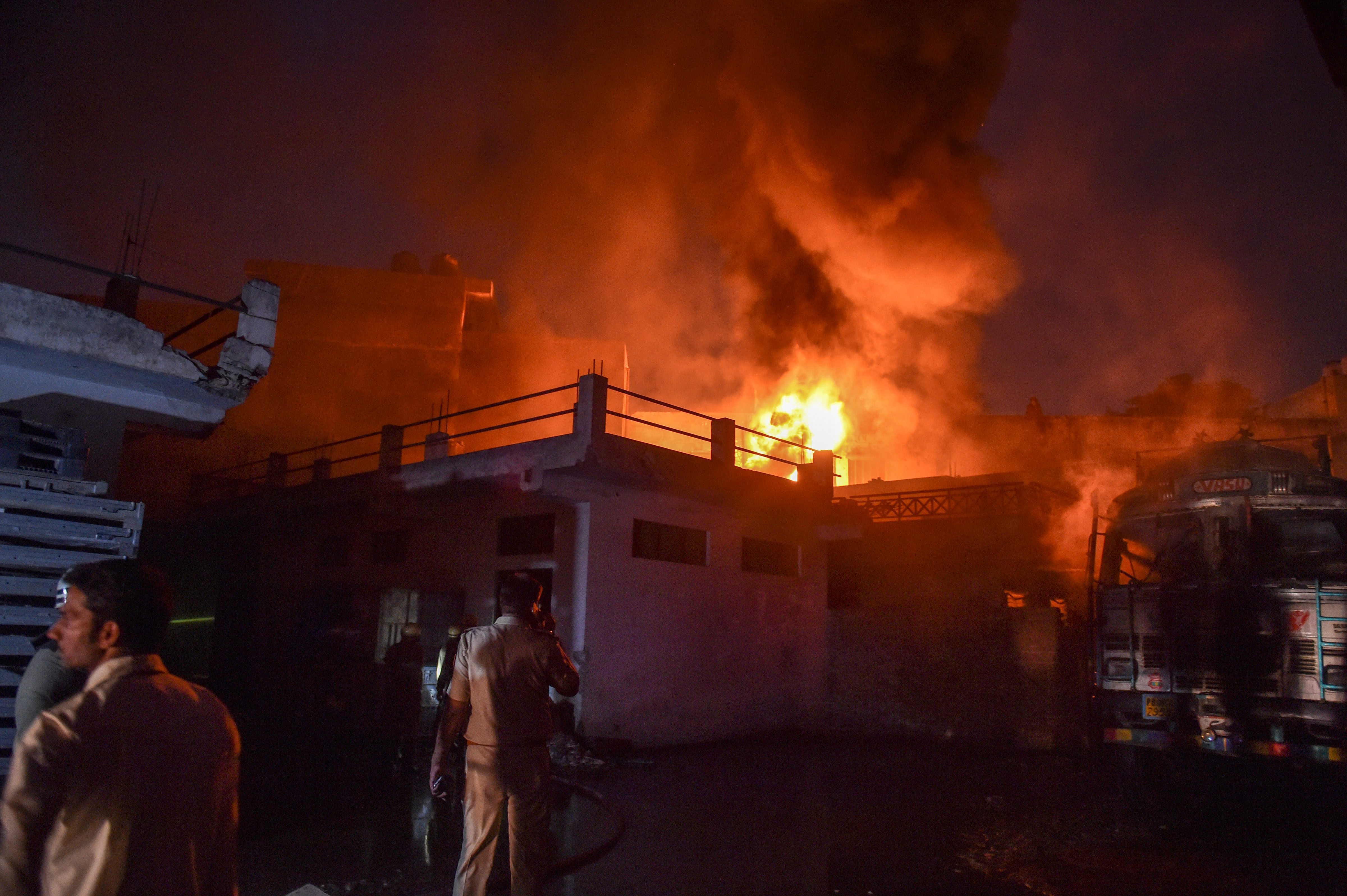 Malviya Nagar Fire