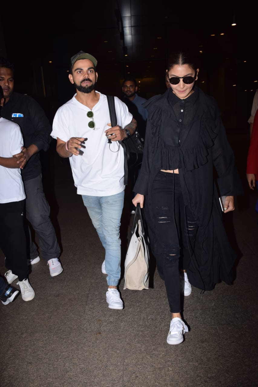 Virat Kohli Welcomes Anushka Sharma Home With A Loving Hug. See Pics