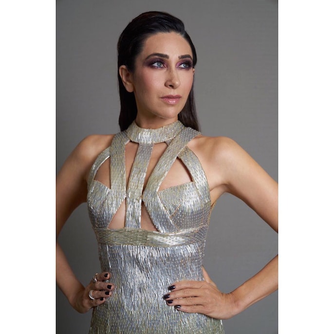 kareena kapoor silver dress Kareena Kapoor redefines red-carpet glamour dazzles in a silver-lavender gown