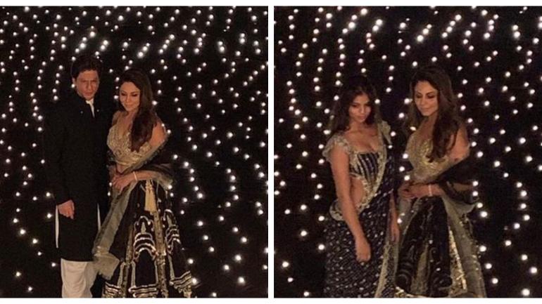 Gauri Khan and Suhana spill black magic at SRK Diwali bash