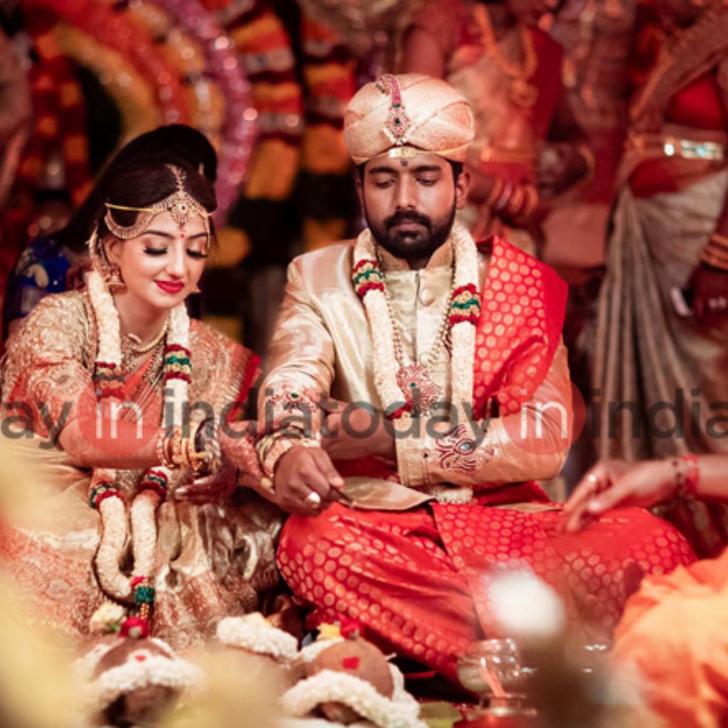 Lovey Sasan gets married to Koushik Krishnamurthy again in South Indian