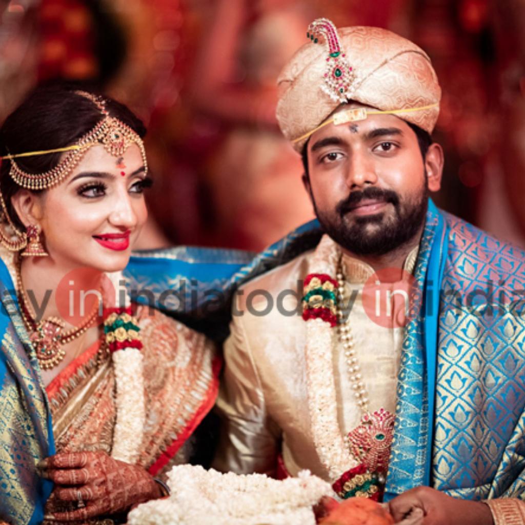 Lovey Sasan gets married to Koushik Krishnamurthy again in South Indian