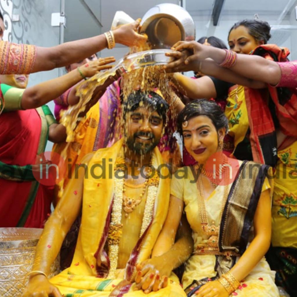 Lovey Sasan gets married to Koushik Krishnamurthy again in South Indian