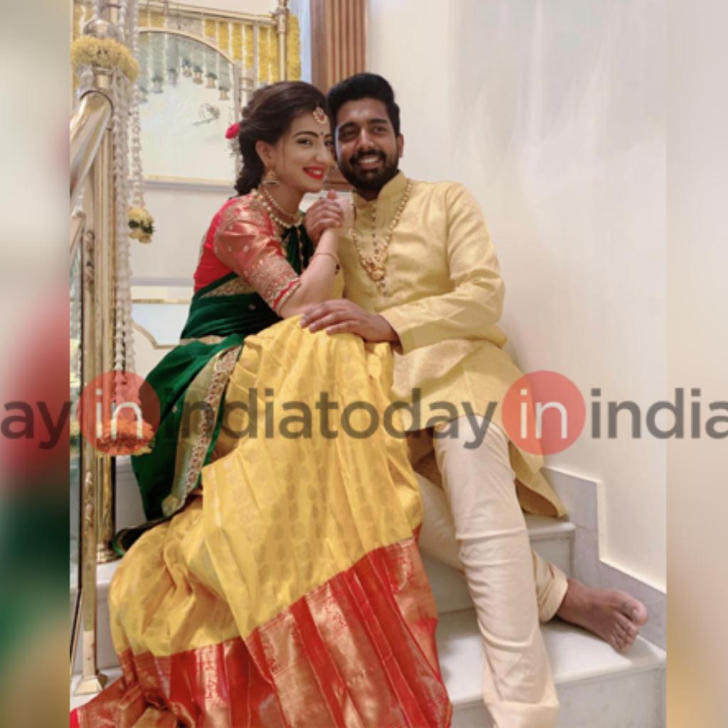 Lovey Sasan gets married to Koushik Krishnamurthy again in South Indian