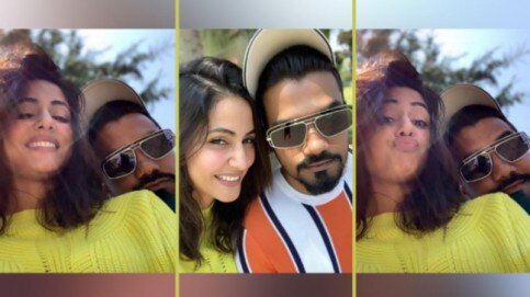 حنا خان اور راکی جاسول Hina Khan and Rocky Jaiswal