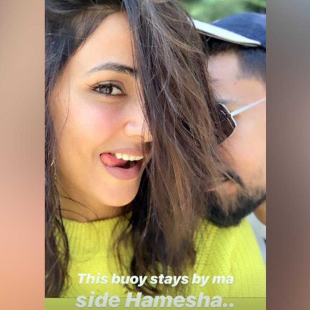 حنا خان اور راکی جاسول Hina Khan and Rocky Jaiswal