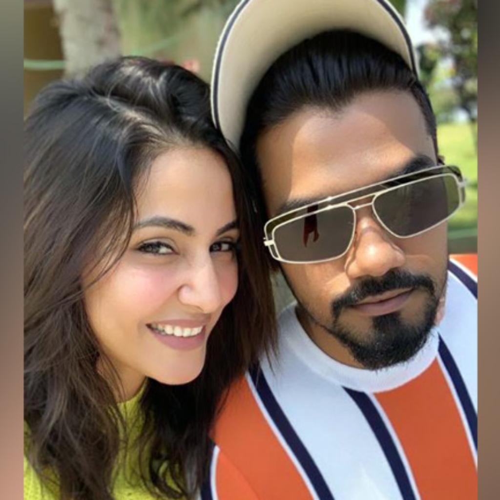 حنا خان اور راکی جاسول Hina Khan and Rocky Jaiswal